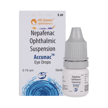 Accunac 0.1% Eye Drop