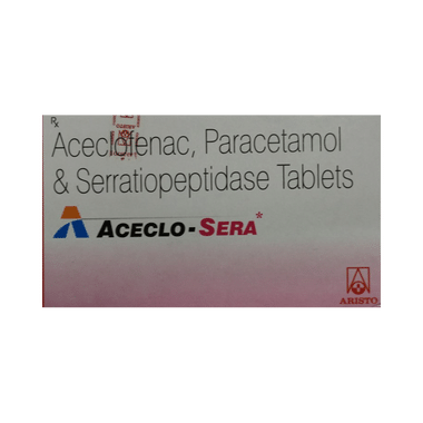 Aceclo Sera 100mg/325mg/15mg Tablet