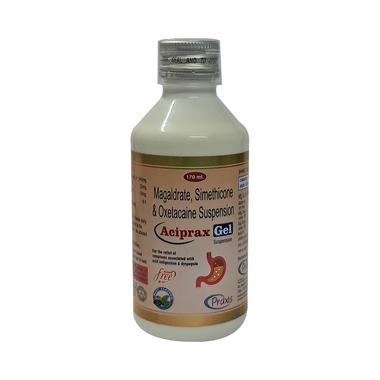 Aciprax Gel Mint Sugar Free