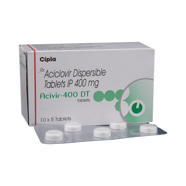 Acivir 400 DT Tablet
