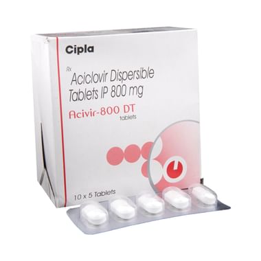 Acivir 800 DT Tablet