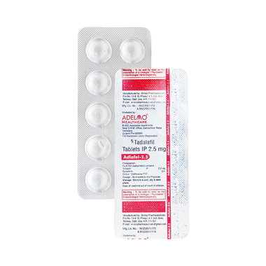 Adlafel 2.5mg Tablet