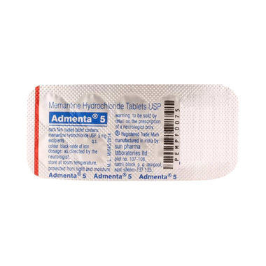 Admenta 5mg Tablet MD