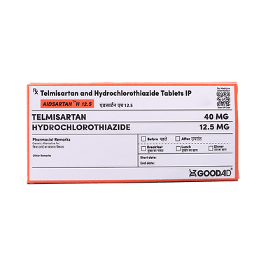 Aidsartan H 12.5 Tablet