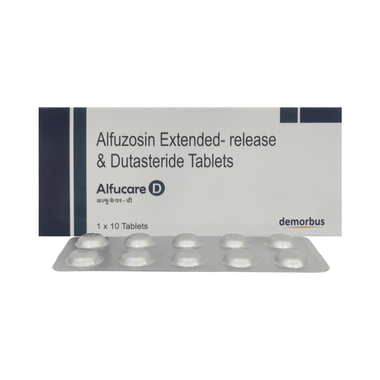 Image of Alfucare D 10mg/0.5mg Tablet