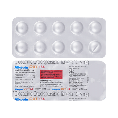 Alkepin Odt 12.5mg Tablet
