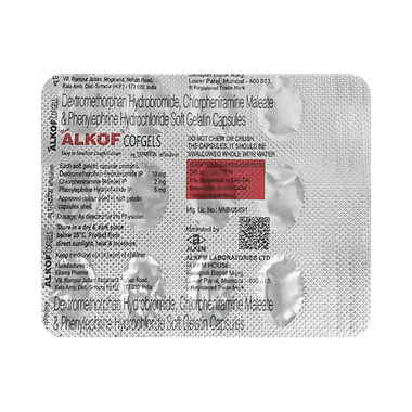 Alkof Cofgels Soft Gelatin Capsule