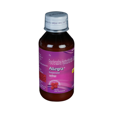 Allegra Suspension Raspberry & Vanilla