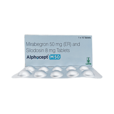 Alphacept M 50mg/8mg Tablet