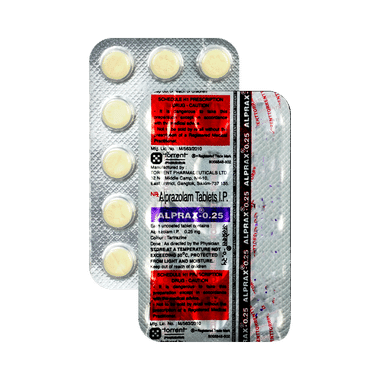 Alprax 0.25 Tablet