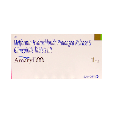 Amaryl M 1mg Tablet PR