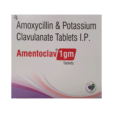 Amentoclav 1gm Tablet