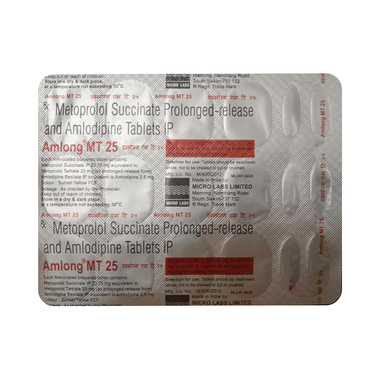 Amlong MT 25 Tablet PR