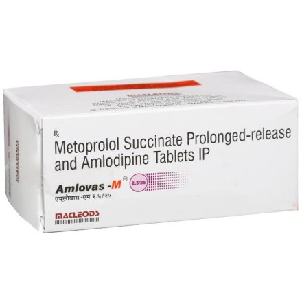 Amlovas-M 2.5-25 Tablet PR