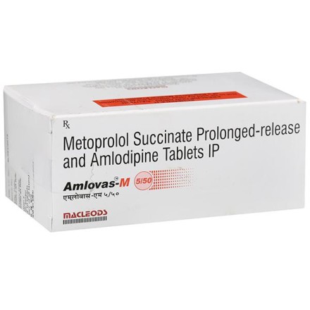 Amlovas-M 5-50 Tablet PR