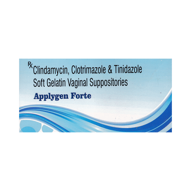 Applygen Forte Soft Gelatin Vaginal Suppository