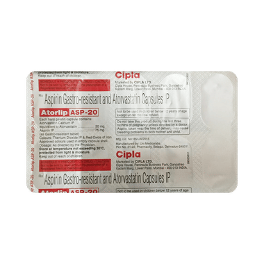 Atorlip ASP 20 Capsule