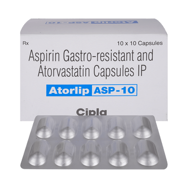 Atorlip-ASP 10 Capsule