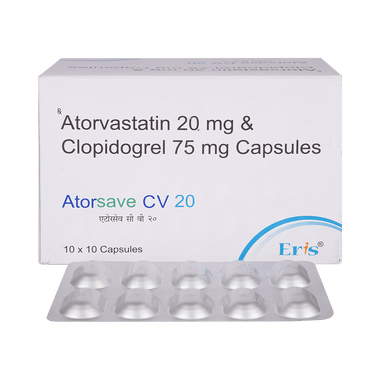Atorsave CV 20 Capsule