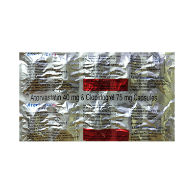 Atorsave CV 40mg/75mg Capsule