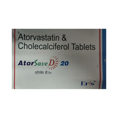 Atorsave D 20 Tablet