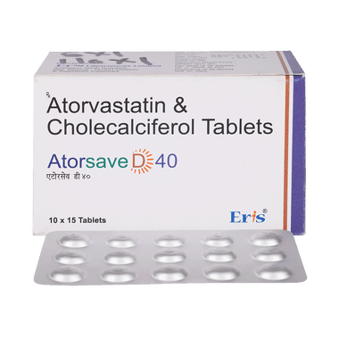 Atorsave D 40 Tablet