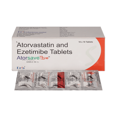 Atorsave EZ 10 Tablet