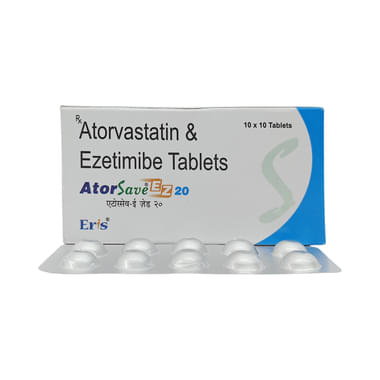 Atorsave EZ 20mg/10mg Tablet