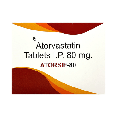 Atorsif 80 Tablet