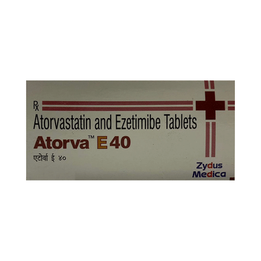 Atorva E 40 Tablet