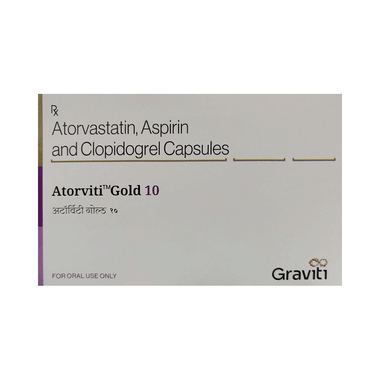 Atorviti Gold 10 Capsule