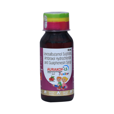 Aurakof-LS Junior Syrup Raspberry