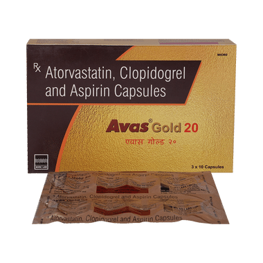 Avas Gold 75mg/20mg/75mg Capsule
