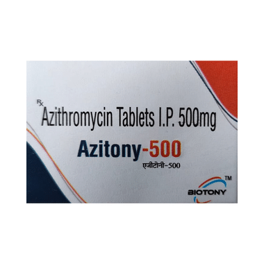 Azitrony 500 Tablet