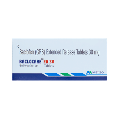 Image of Baclocare ER 30 Tablet