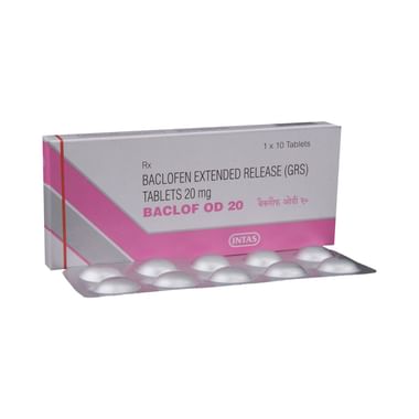 Baclof OD 20 Tablet ER