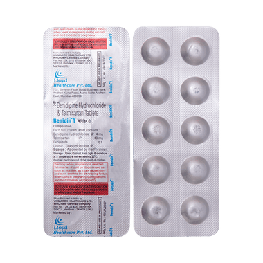 Benidin T 4mg/40mg Tablet