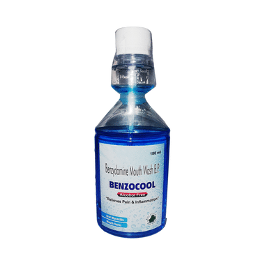 Benzocool Mouth Wash Alcohol Free