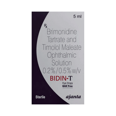 Bidin T Eye Drops BAK Free