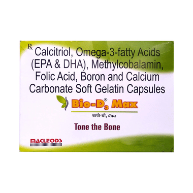 Bio-D3 Max Soft Gelatin Capsule
