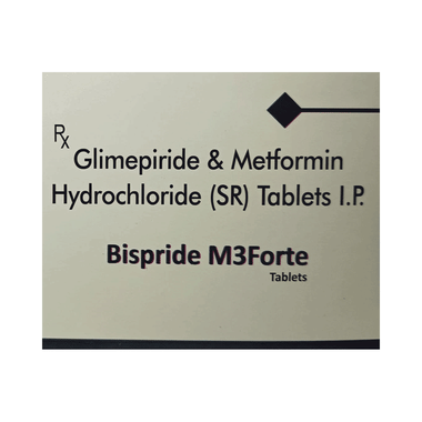 Bipride M 3mg/1000mg Tablet