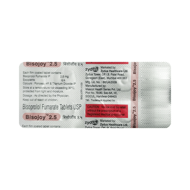 Bisojoy 2.5mg Tablet