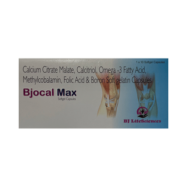 Bjocal Max Softgel Capsule