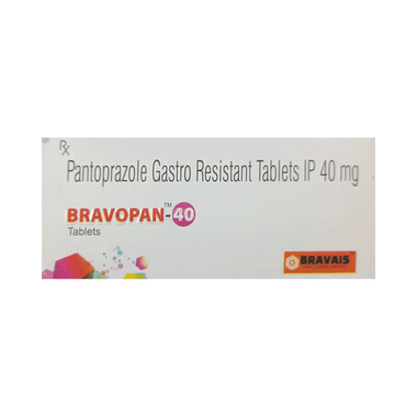 Image of Bravopan 40 Tablet