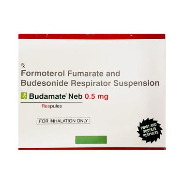 Budamate Neb 0.5mg Respules (2ml Each)