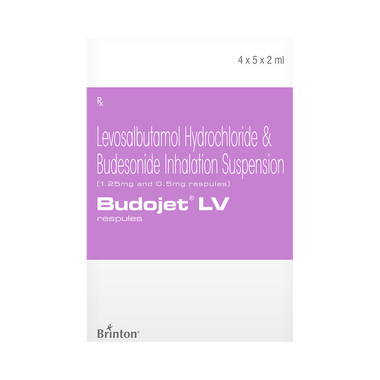 Budojet LV 1.25mg/0.5mg Respules