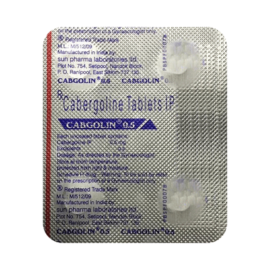 Cabgolin 0.5 Tablet