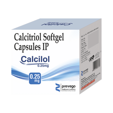 Calcilol 0.25mg Softgel Capsule