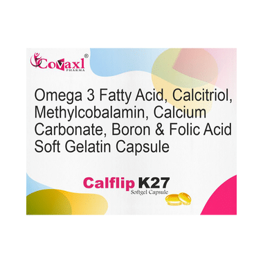 Calflip K27 Softgel Capsule