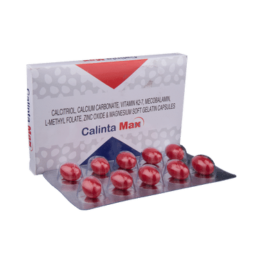 Calinta Max Soft Gelatin Capsule